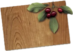 Cherry veneer sample